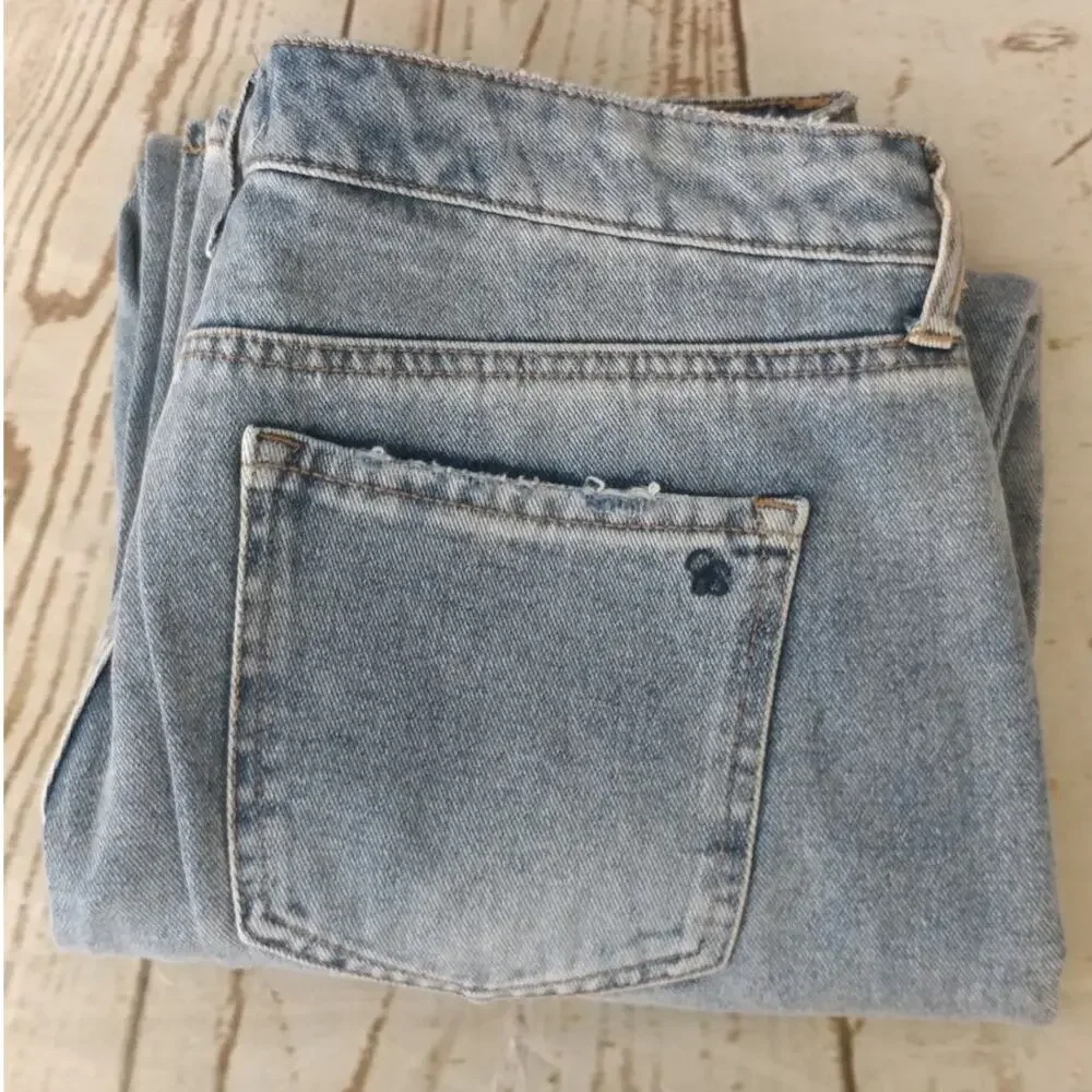 Jessica Simpson Spotlight High Rise Slim Straight Jeans Blue Size‎ 32 (CL)